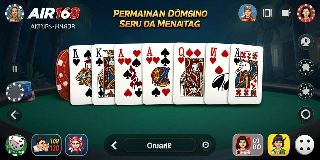 Tampilan antarmuka gameplay AIR168 yang menarik dan interaktif.