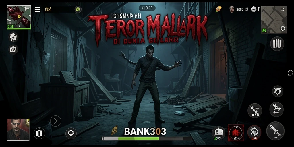 Gameplay BANK303 yang menegangkan dan mencekam.