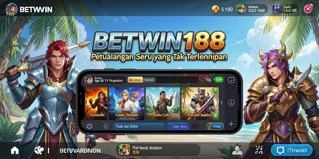 Gameplay seru penuh tantangan di BETWIN188.