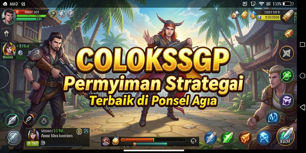 Tampilan gameplay COLOKSGP yang menakjubkan dan penuh strategi.
