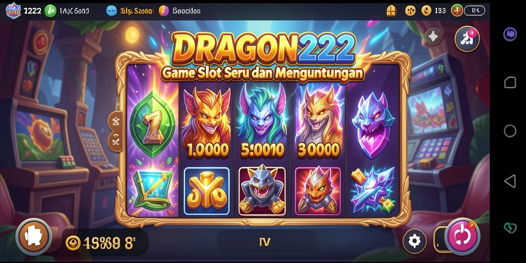 Screenshot gameplay <strong>DRAGON222</strong> dengan fitur slot yang menarik.