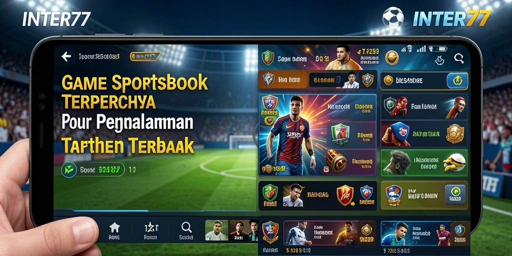 Tampilan gameplay Sportsbook yang menarik dan mudah dinavigasi.
