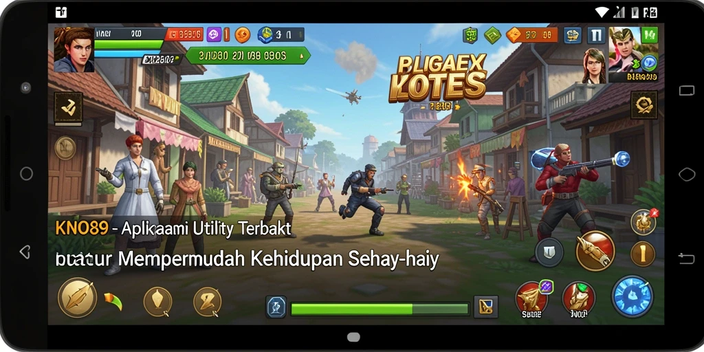 Tampilan antarmuka KNO89 yang modern dan fungsional.