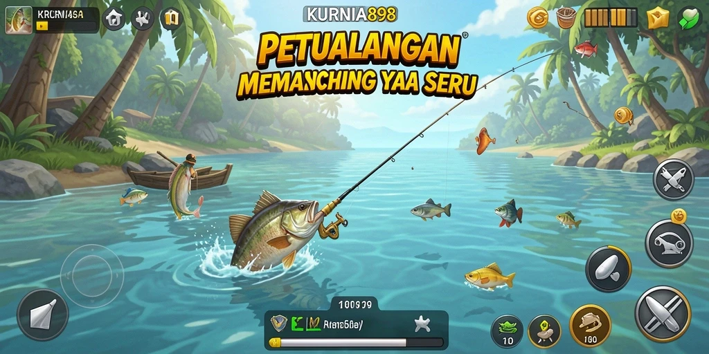 Tangkapan besar dalam gameplay KURNIA898 yang seru.