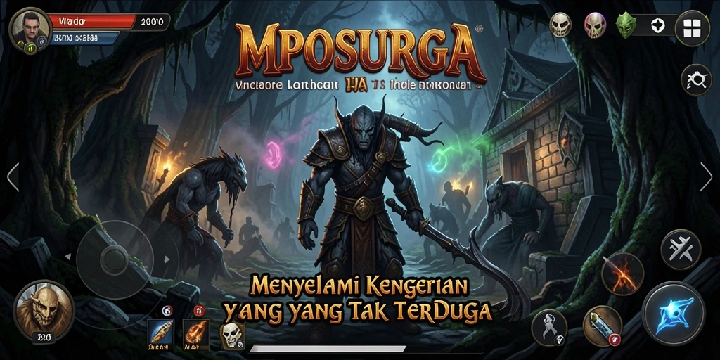 Gameplay MPOSURGA yang penuh ketegangan dan kengerian.