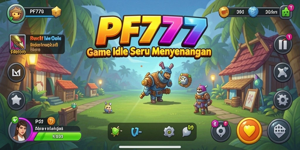 Tampilan gameplay PF777 yang memukau dan penuh warna.