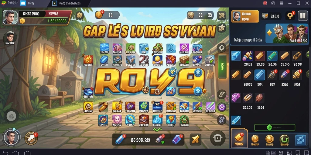 Screenshot menunjukkan gameplay menarik dari RP99.