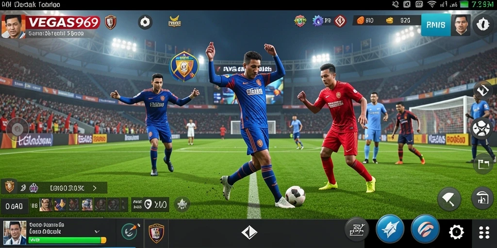 Tampilan gameplay seru dari VEGAS969 yang memukau.