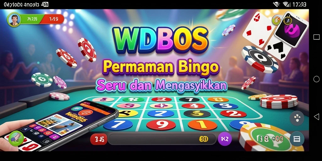 Tangkapan layar utama WDBOS menampilkan gameplay Bingo yang seru dan interaktif.